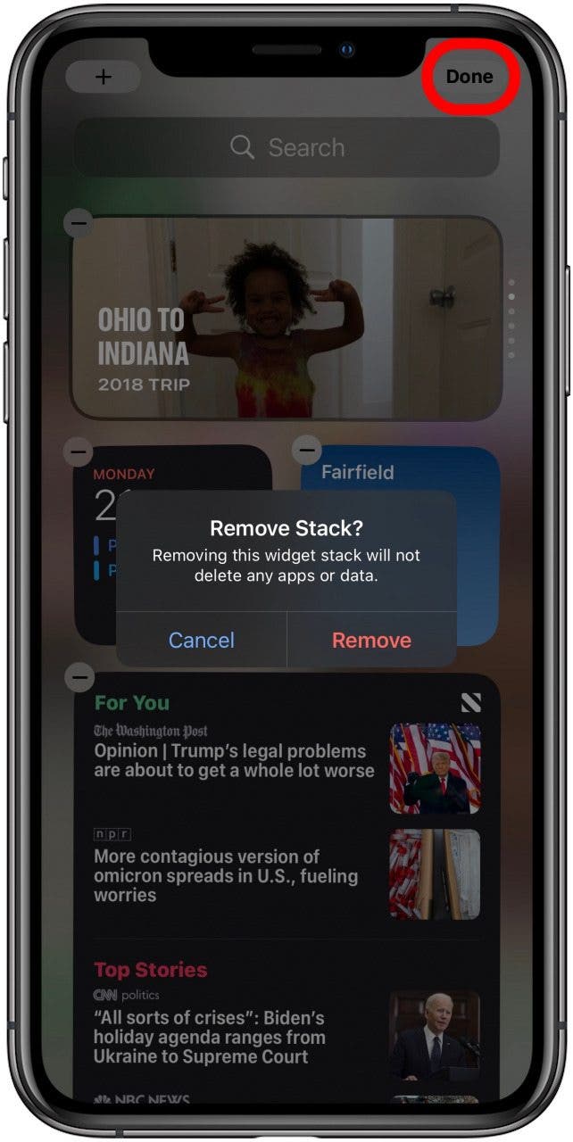 tap done