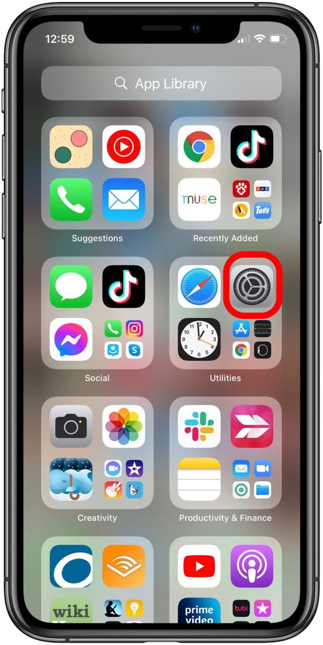 iphone ayarları uygulaması