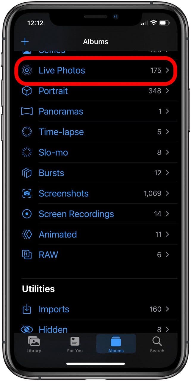 How to Select a Frame from a Live Photo & Save It as the Key Photo on