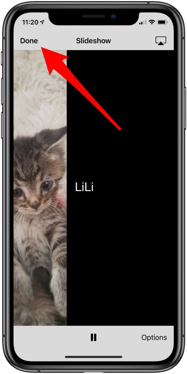 How to Make a Slideshow in the iPhone Photos App