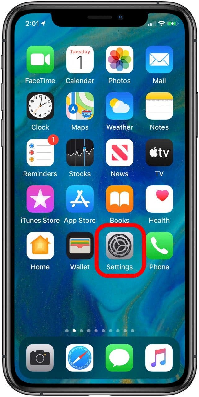 Settings app icon