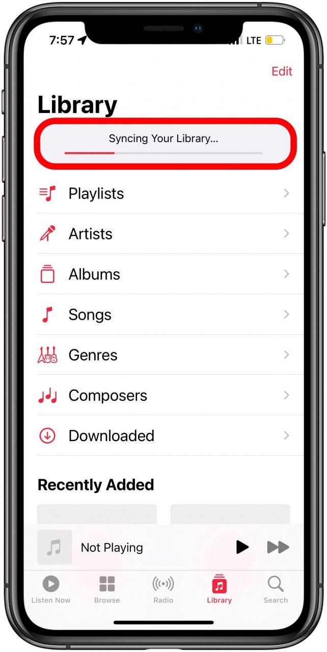 Apple Music Missing on iPhone? How to Restore Apple Music Library