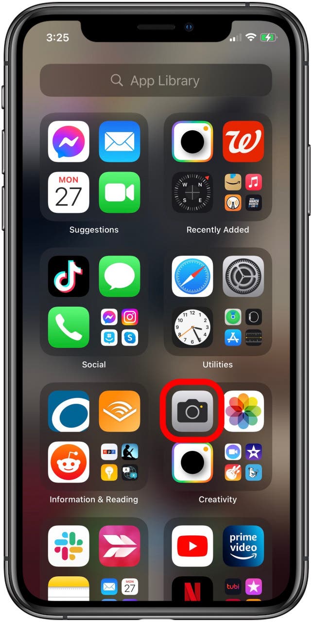 iphone camera app