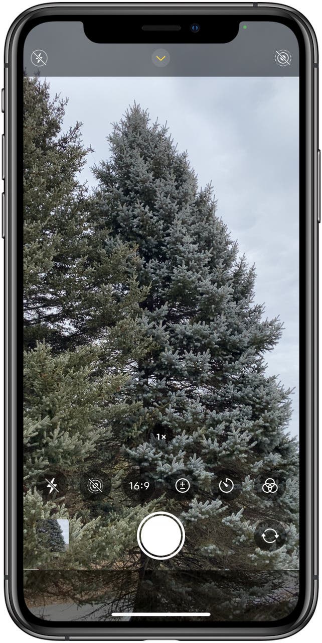 How To Select The Aspect Ratio Of A Photo Before Hitting The Shutter Button