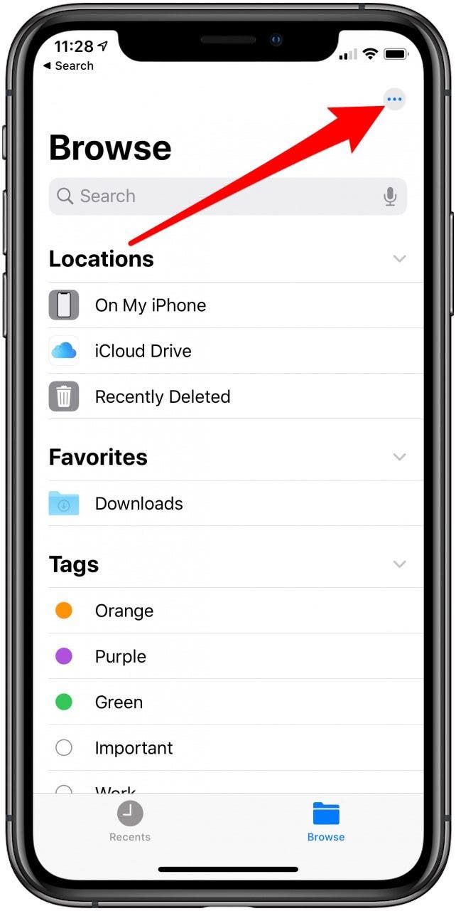 How to Scan a Document in the iPhone Files App