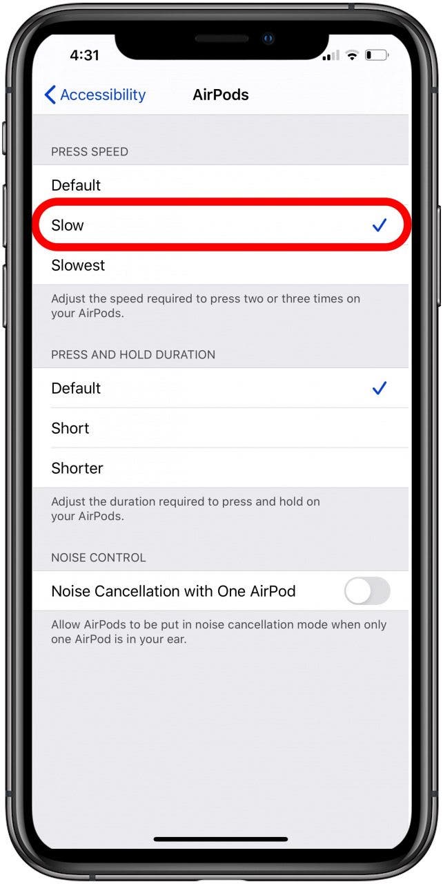 How to Use the Accessibility Menu to Customize Your AirPods Settings