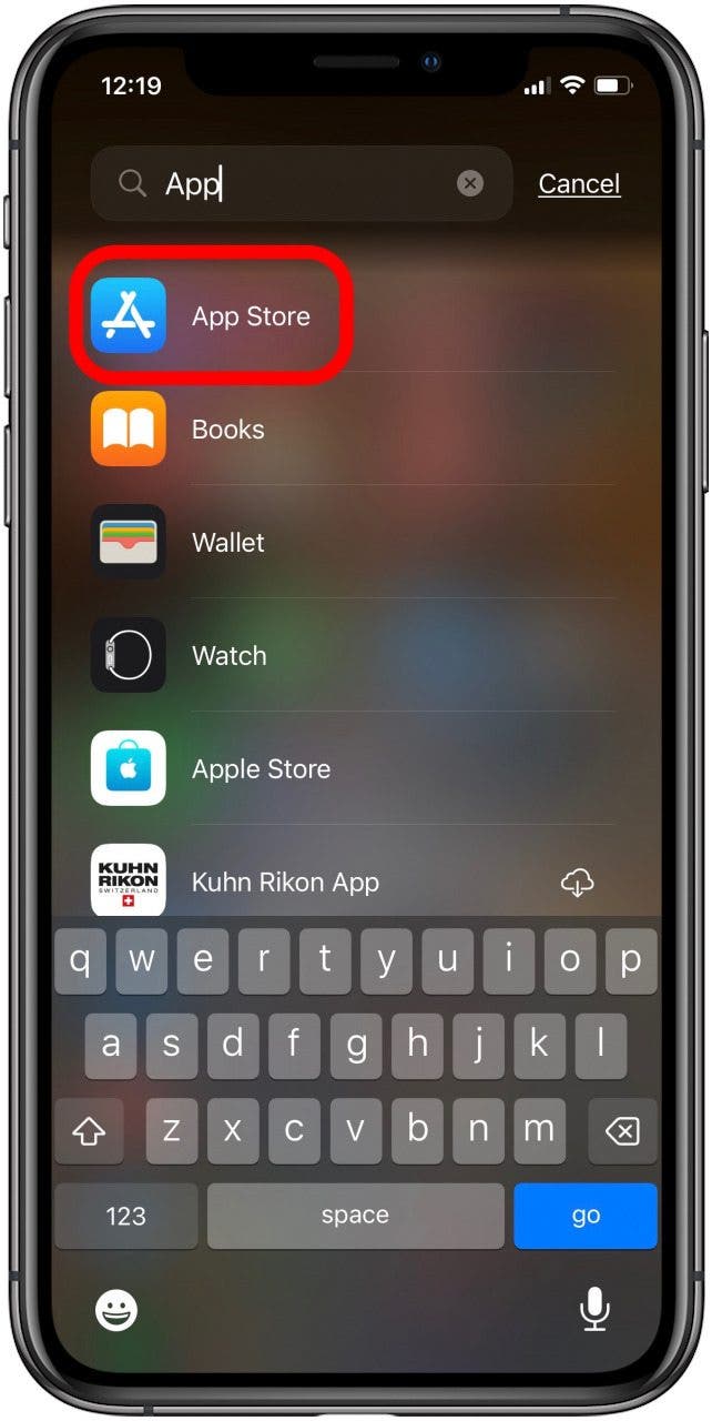 open the app store and download google docs app