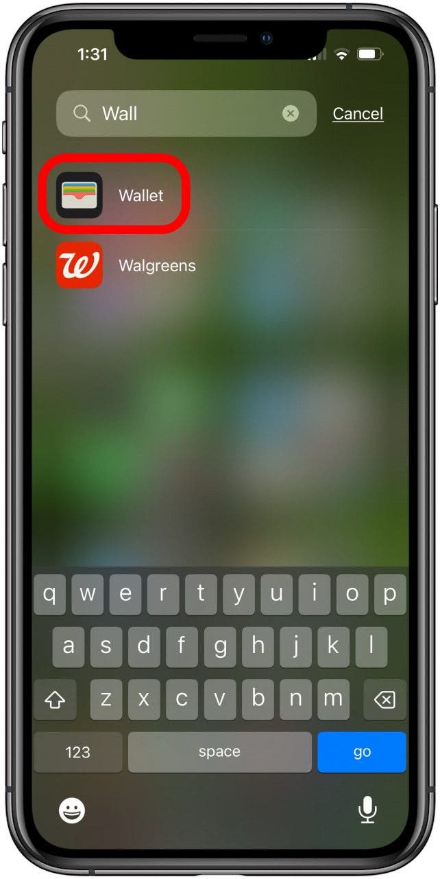 open the wallet app on iphone to use apple pay at starbucks