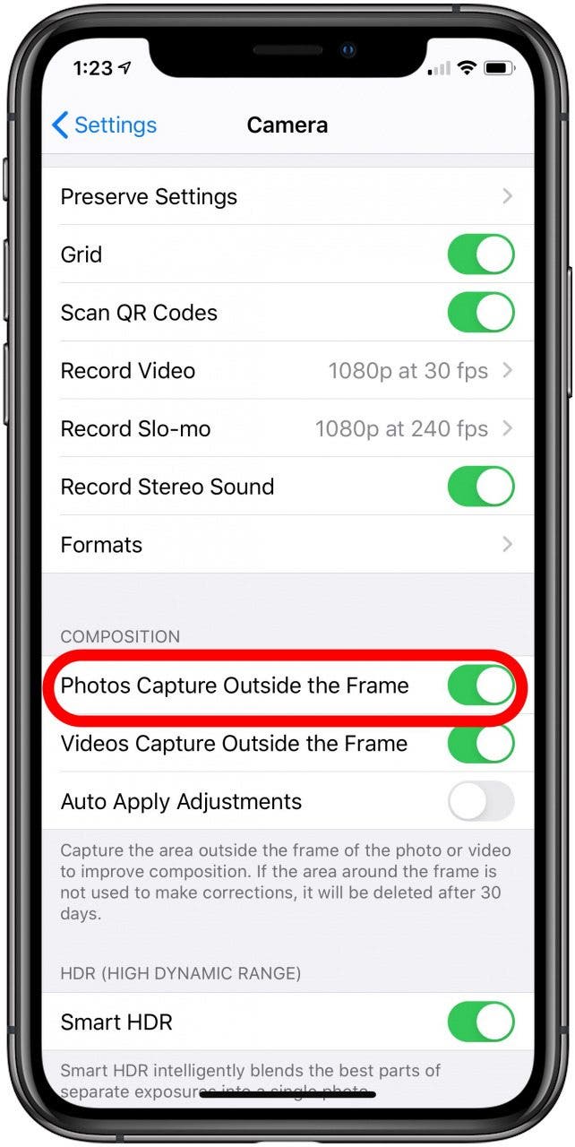 How To Fix Poorly Framed Photos On The Iphone 11 11 Pro
