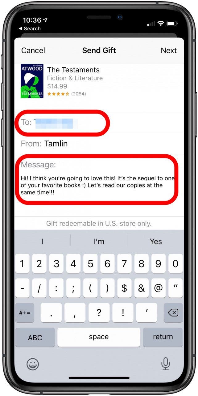 How to Share Apple Books with Friends as a Gift