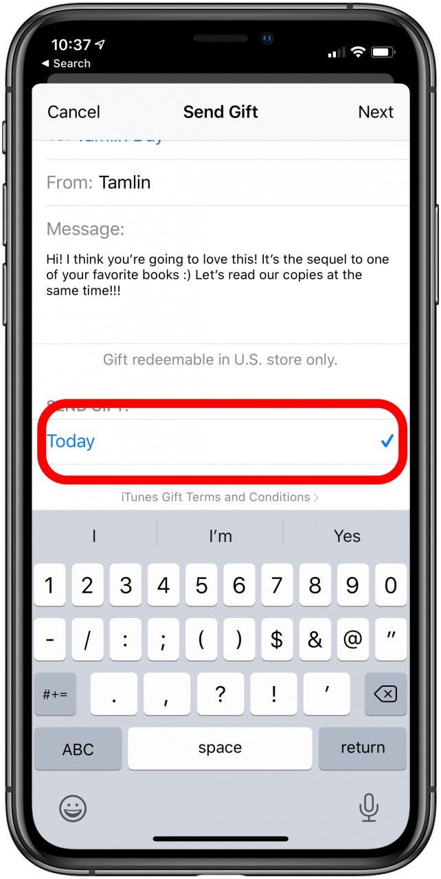 How to Share Apple Books with Friends as a Gift