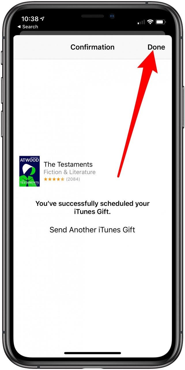 How to Send an Apple Book as a Gift