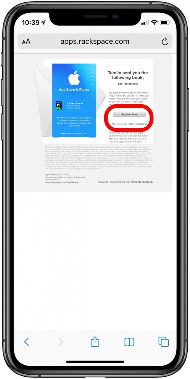 How to Share Apple Books with Friends as a Gift