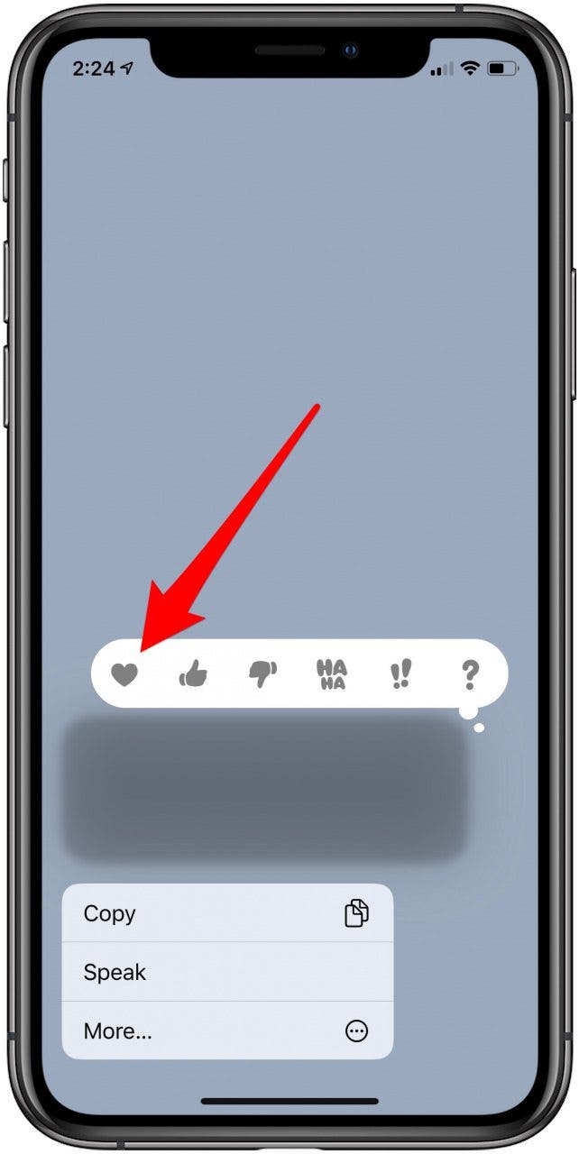 How to Laugh at a Text by Using iPhone Message Reactions