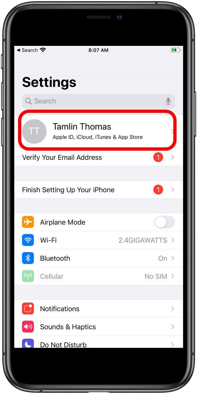 How to Set Up Family Sharing