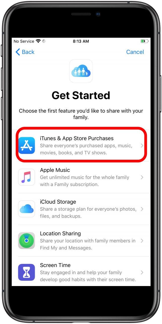 How To Set Up Apple Family Sharing When you turn on family sharing, your photos, calendar, and reminders apps each sprout a new category that's preconfigured to permit access by. how to set up apple family sharing