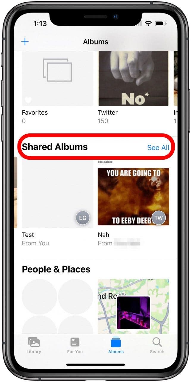 How to Accept Shared Album Invite on iPhone