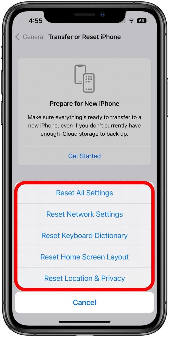 How to Reset All Settings on iPhone