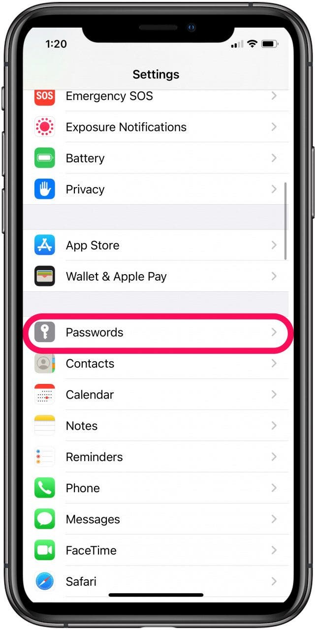 how to view my saved passwords on iphone ios 18