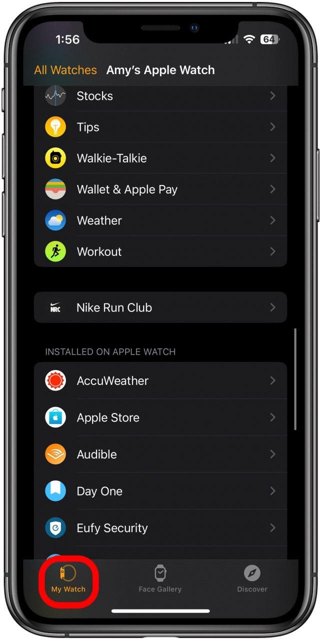 My watch tab workout playlist apple workout tips