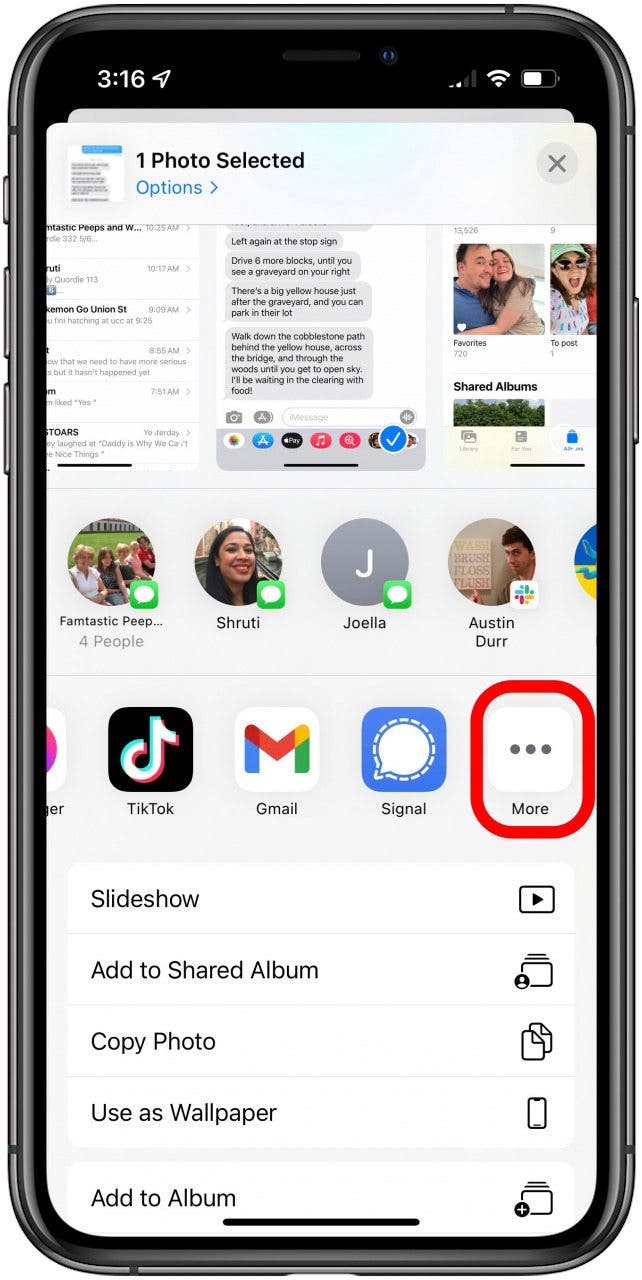 export iphone text messages to pdf tap More