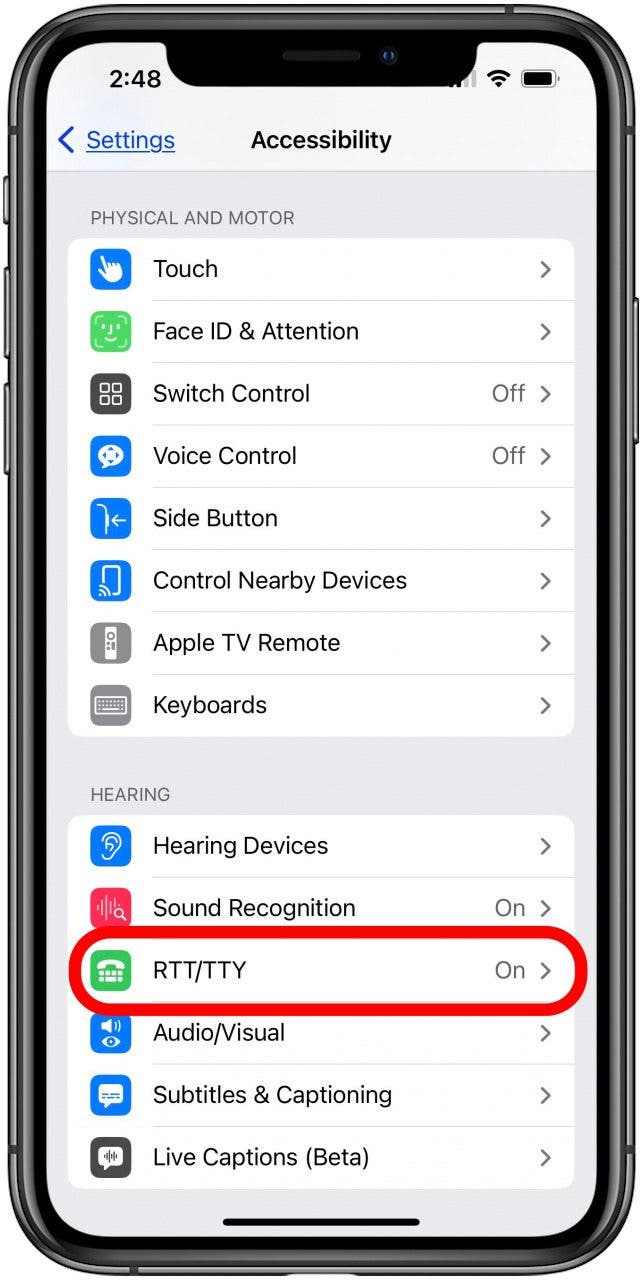How to Turn Off RTT (Real Time Text) on an iPhone