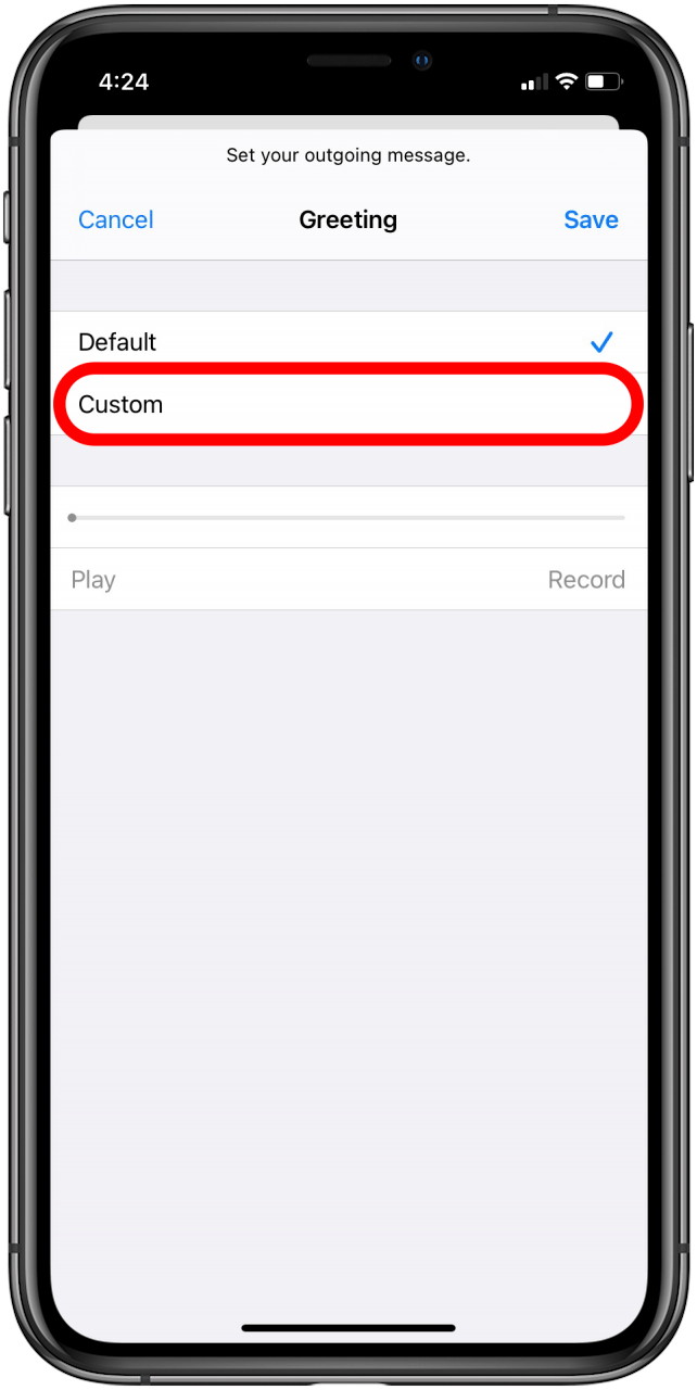 How to Change Your Voicemail Greeting on Your iPhone