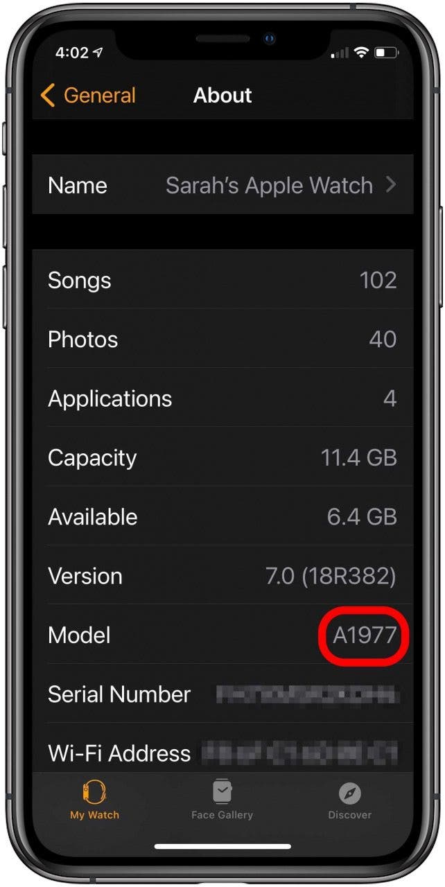 How to tell what discount apple watch you have
