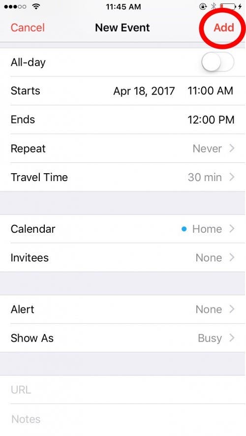 How to Create Events and Send Invites with the Calendar App on iPhone