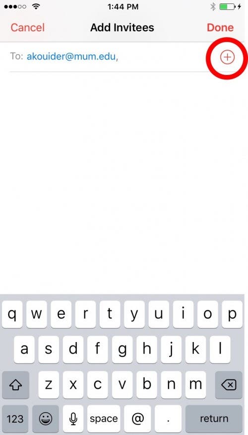 How to Create Events and Send Invites with the Calendar App on iPhone