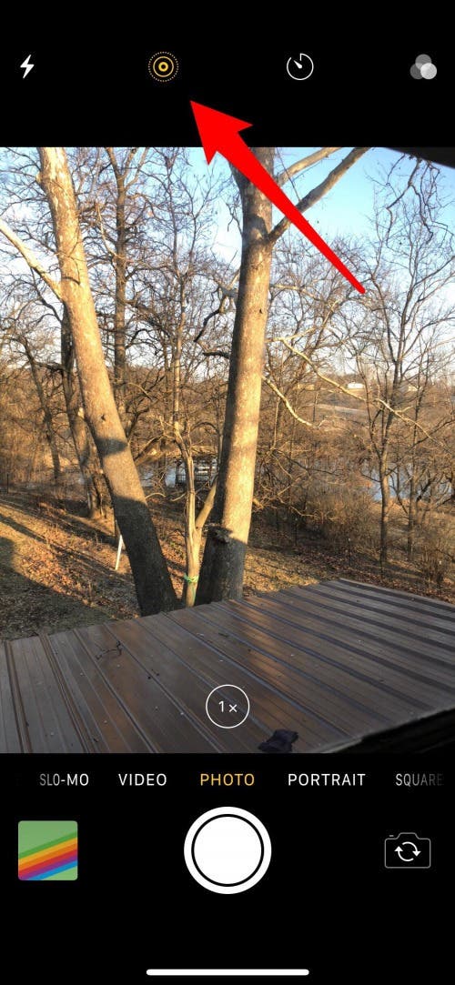 how to take long exposure iphone pictures