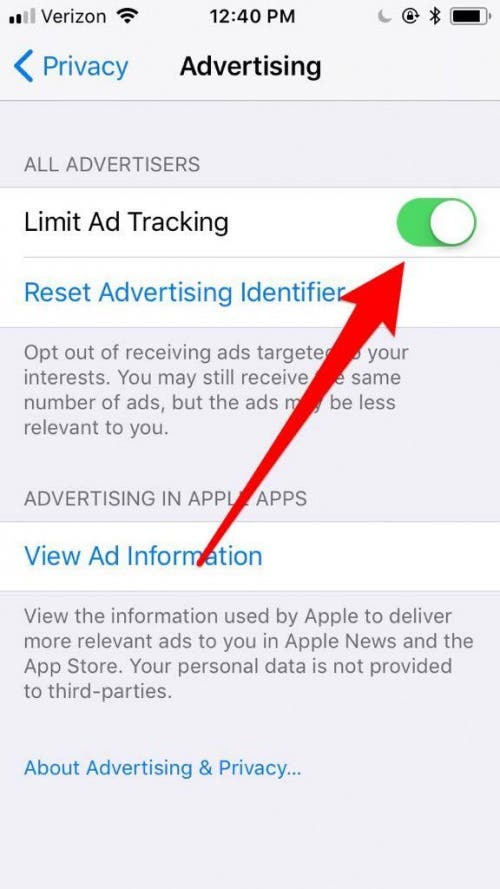 How to Limit Ad Tracking in Apple Apps on iPhone