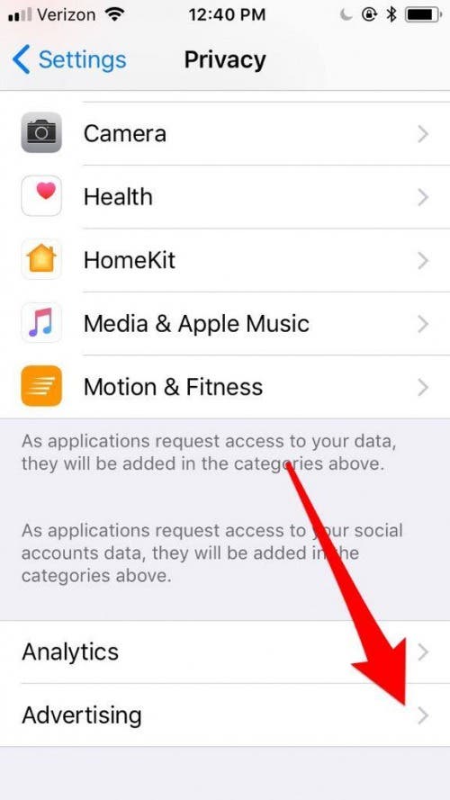 How to Limit Ad Tracking in Apple Apps on iPhone