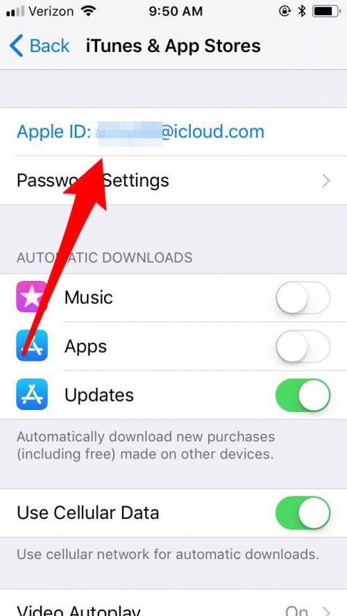 apple id for kids iphone