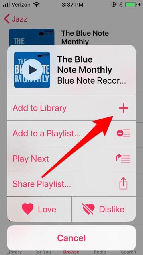 apple music app library