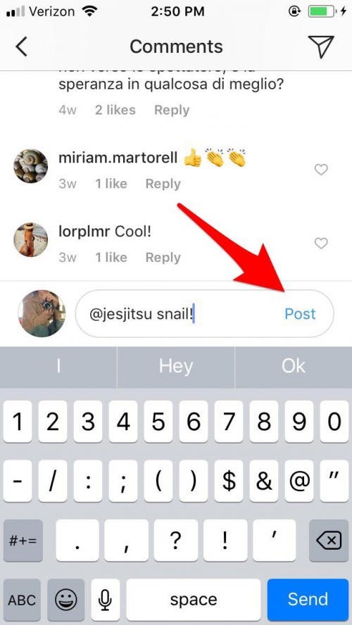 How do i tag hot sale someone on instagram