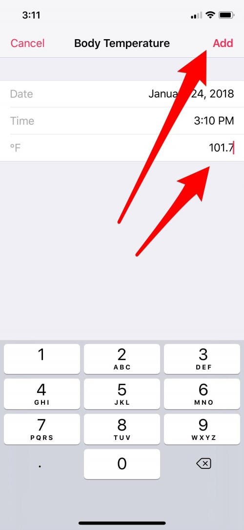 iPhoneのヘルスケアアプリの今日の画面にデータを追加する方法