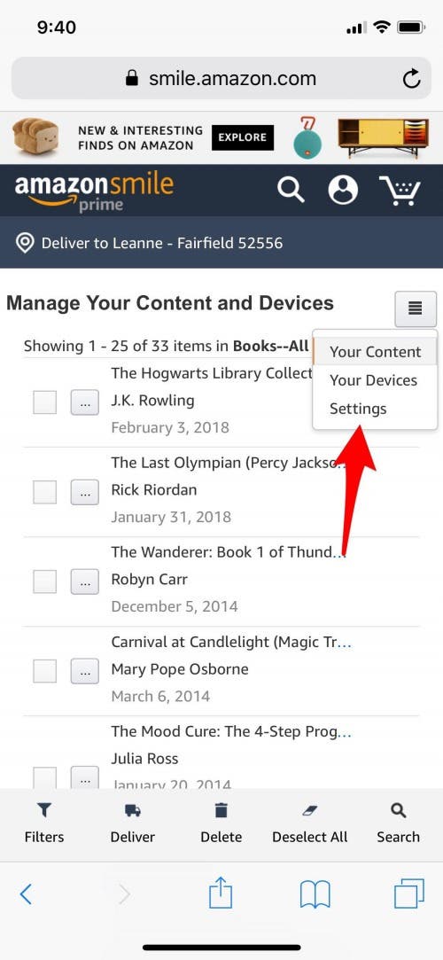 How To Update Kindle Books on Your iPhone