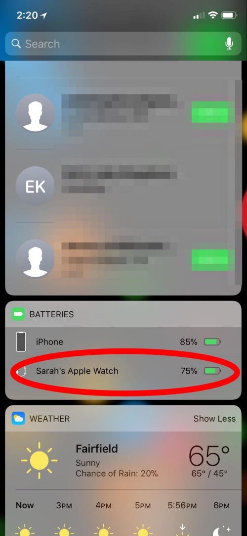 How to Check Apple Watch Battery Levels on iPhone
