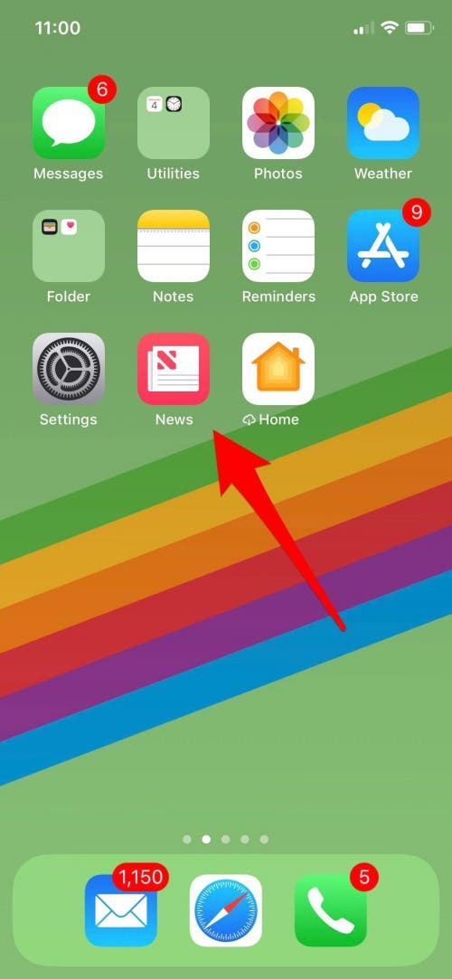 iphone news app