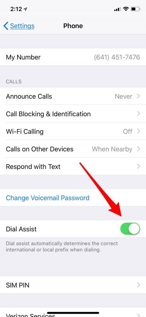 How To Turn Off Dial Assist On Iphone If you're new to ios 11, you may the feature automatically offloads apps that you don't use, or use only very rarely, when you're low on storage. how to turn off dial assist on iphone