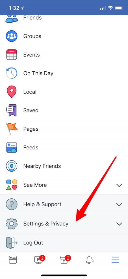 turn off facebook facial recognition