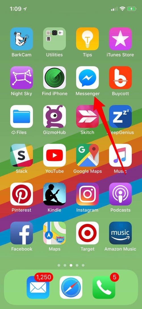check messages