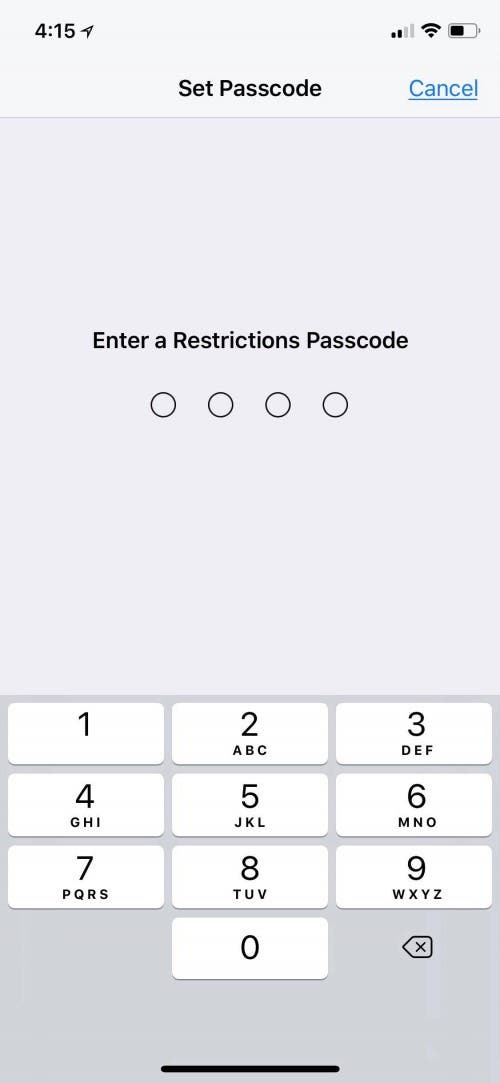 app lock iphone