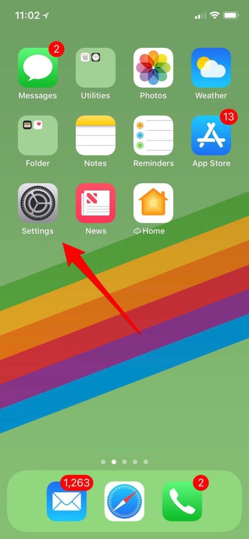 iphone camera settings