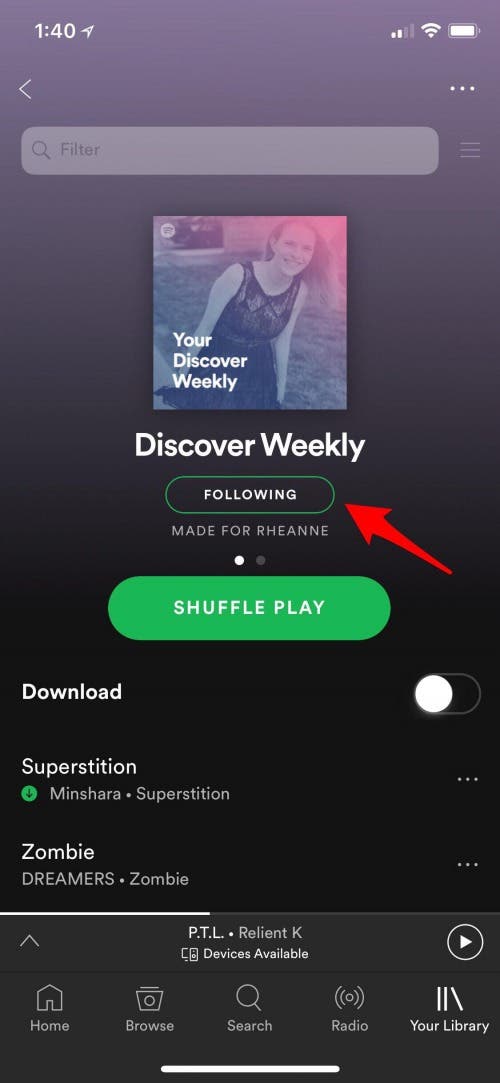 song recommendations