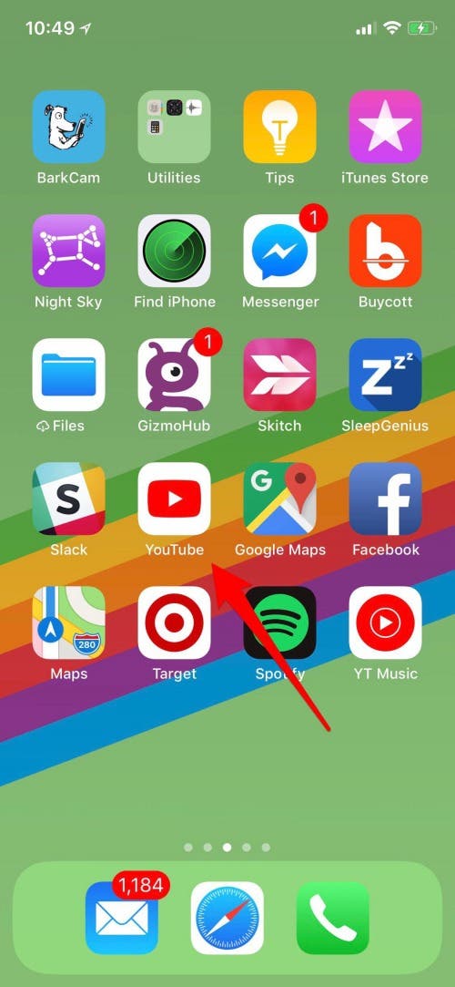 music from youtube on your iphone