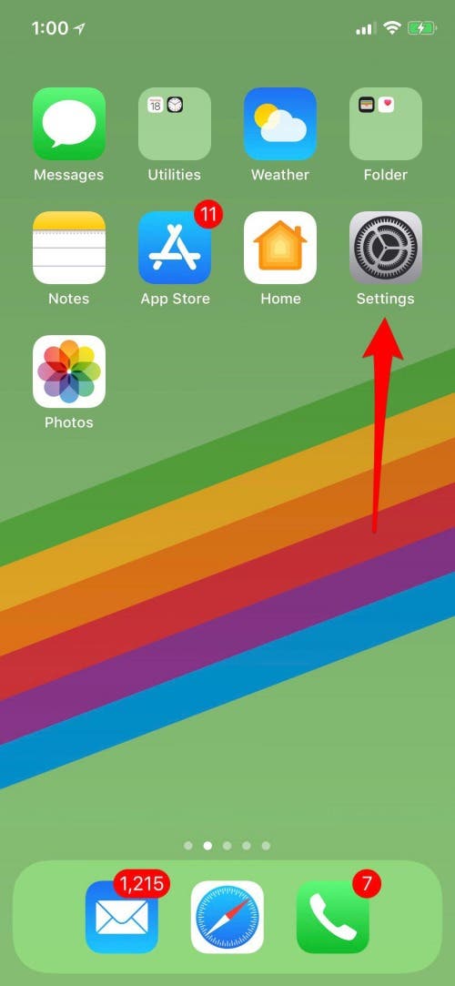color code email addresses on iphone