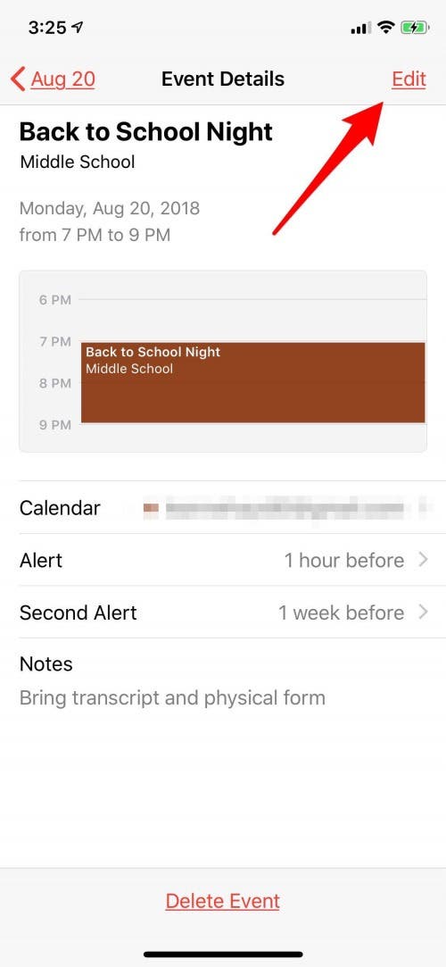 How to Create & Add Events to Calendar on iPhone & iPad
