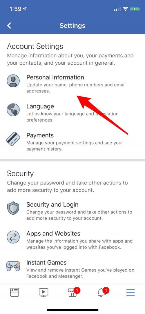 how to choose a facebook legacy contact